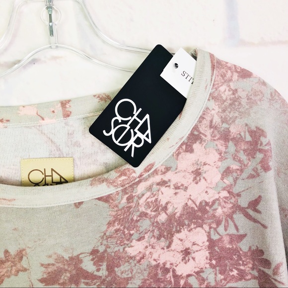 Chaser Semaj Floral Knit Top - Picture 5 of 7